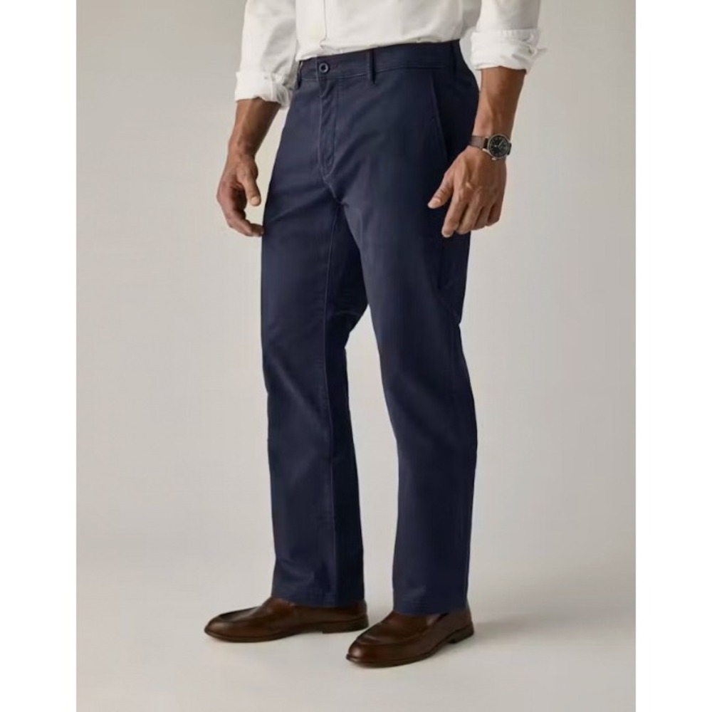 Flint & Tinder 365 Chino Pant Men's 30x32 Dark Navy Classic Fit Stretch Cotton